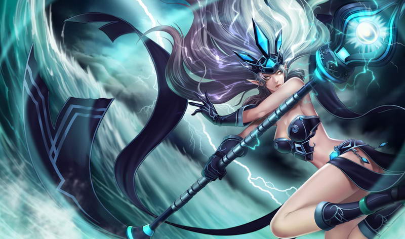 <em>风暴女神</em> 迦娜 - 皮肤 - 英雄联盟数据库 - <em>178</em>游