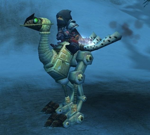 白色机械陆行鸟b型